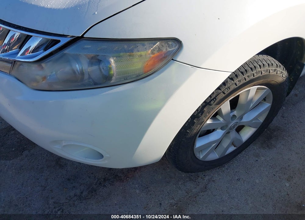 2012 NISSAN MURANO SL VIN: JN8AZ1MW0CW221120