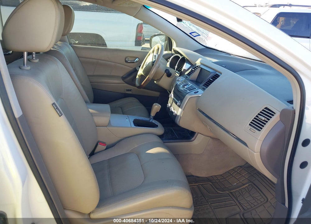 2012 NISSAN MURANO SL VIN: JN8AZ1MW0CW221120