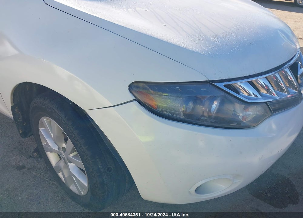 2012 NISSAN MURANO SL VIN: JN8AZ1MW0CW221120
