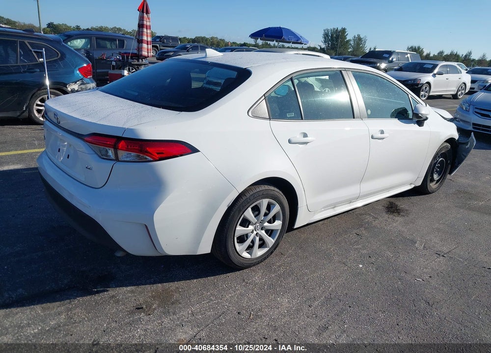 2024 TOYOTA COROLLA LE VIN: 5YFB4MDE0RP196857