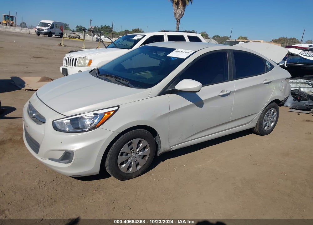 2017 HYUNDAI ACCENT SE VIN: KMHCT4AE9HU205516