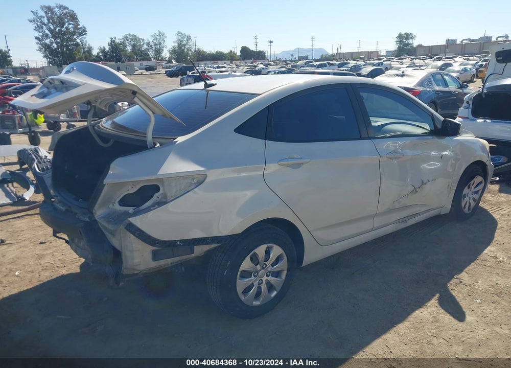 2017 HYUNDAI ACCENT SE VIN: KMHCT4AE9HU205516