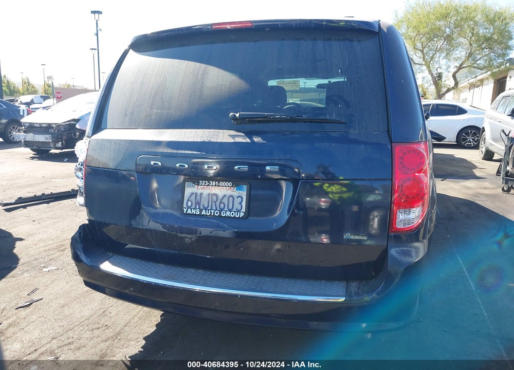 2013 DODGE GRAND CARAVAN SXT VIN: 2C4RDGCG9DR611508