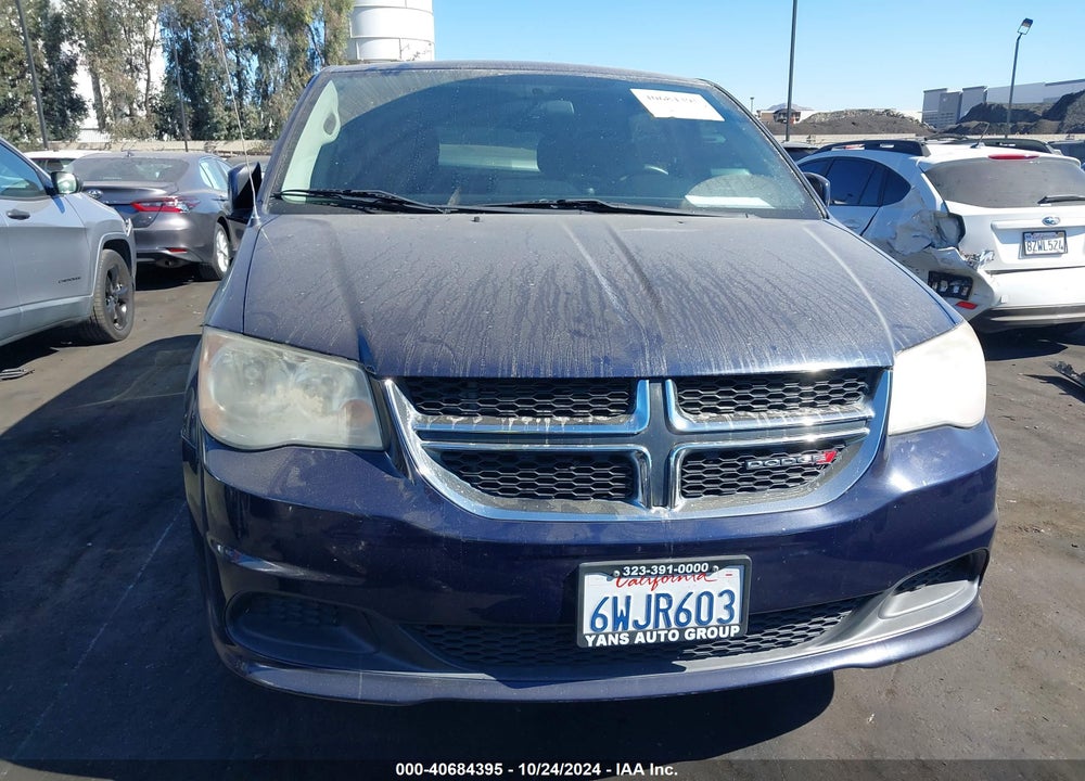 2013 DODGE GRAND CARAVAN SXT VIN: 2C4RDGCG9DR611508
