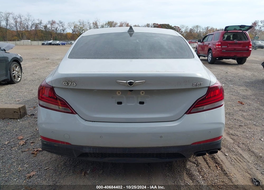 2019 GENESIS G70 VIN: KMTG44LA9KU037818