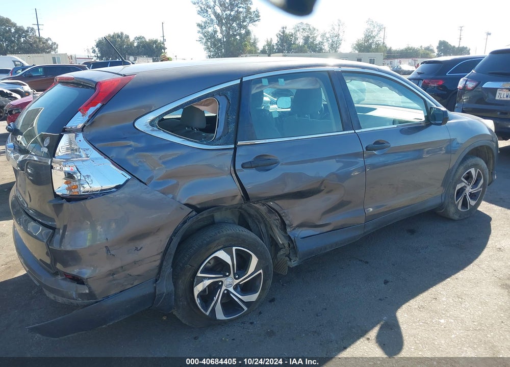 2016 HONDA CR-V LX VIN: 3CZRM3H31GG709130