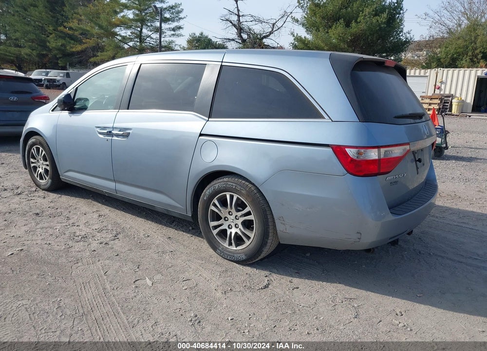 2011 HONDA ODYSSEY EX VIN: 5FNRL5H40BB067740