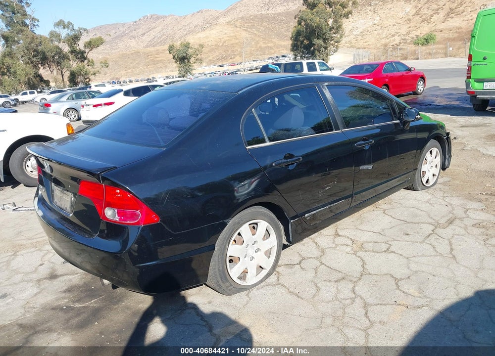 2006 HONDA CIVIC LX VIN: JHMFA16566S006235