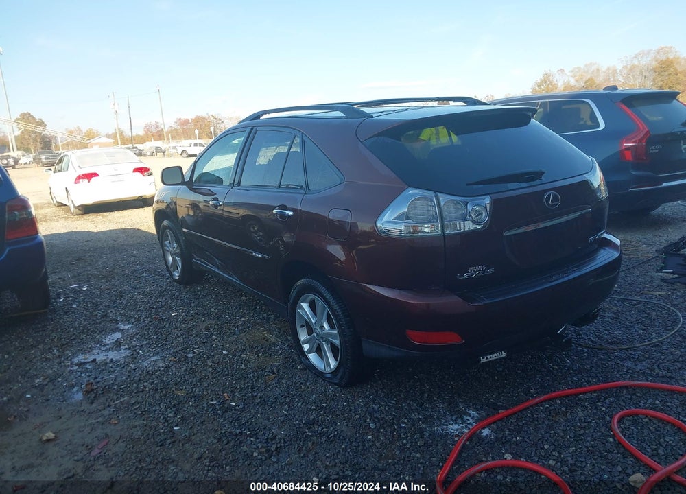 2008 LEXUS RX 400H VIN: JTJGW31U382850301