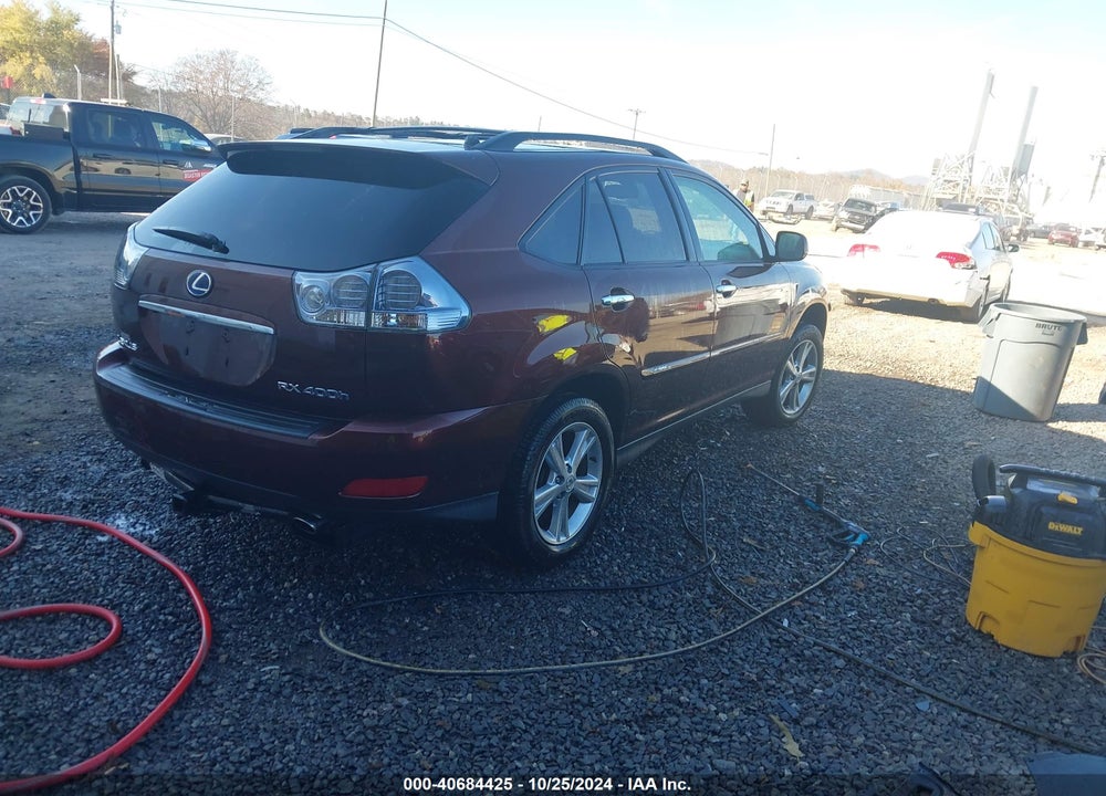 2008 LEXUS RX 400H VIN: JTJGW31U382850301
