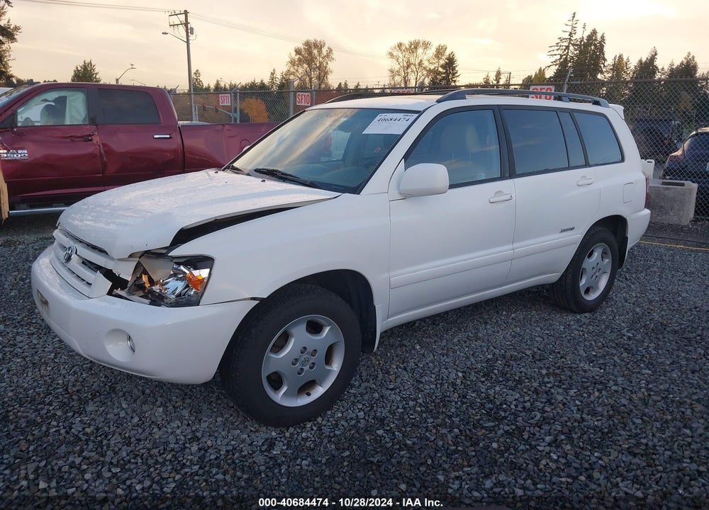 2007 TOYOTA HIGHLANDER LIMITED V6 VIN: JTEEP21A470194042
