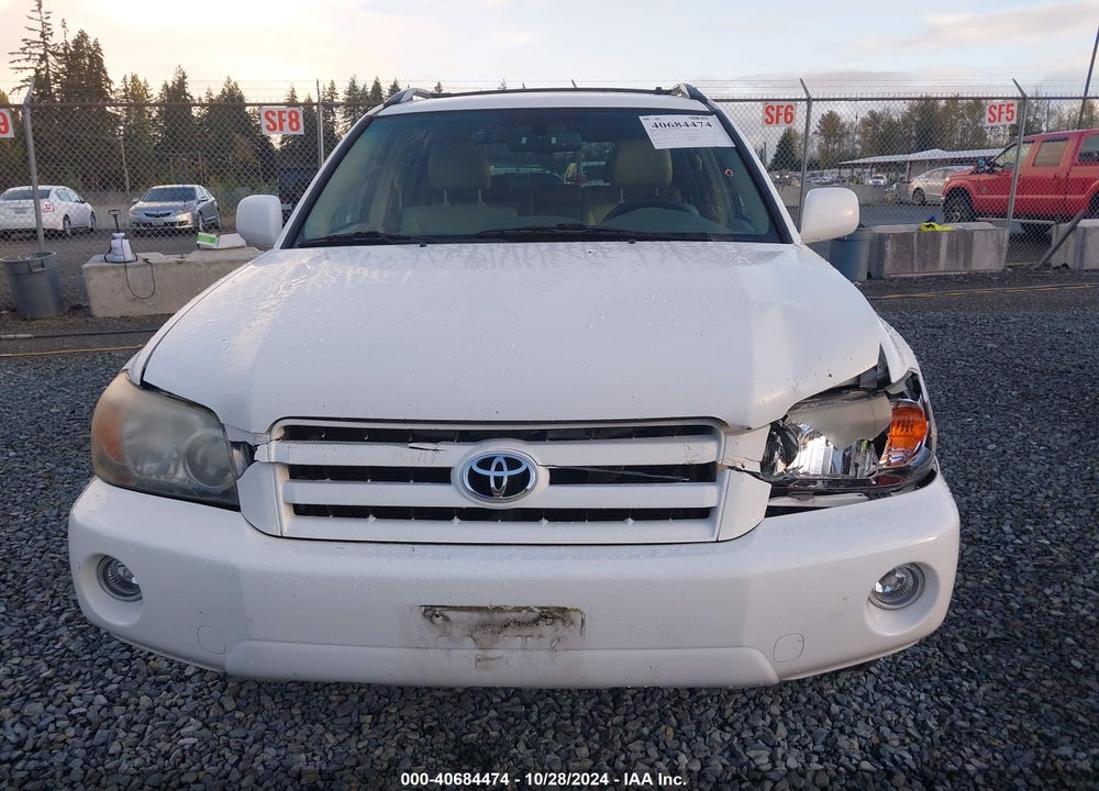 2007 TOYOTA HIGHLANDER LIMITED V6 VIN: JTEEP21A470194042