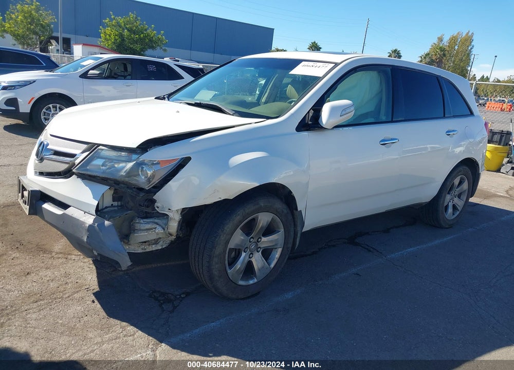 2008 ACURA MDX SPORT PACKAGE VIN: 2HNYD28808H531231