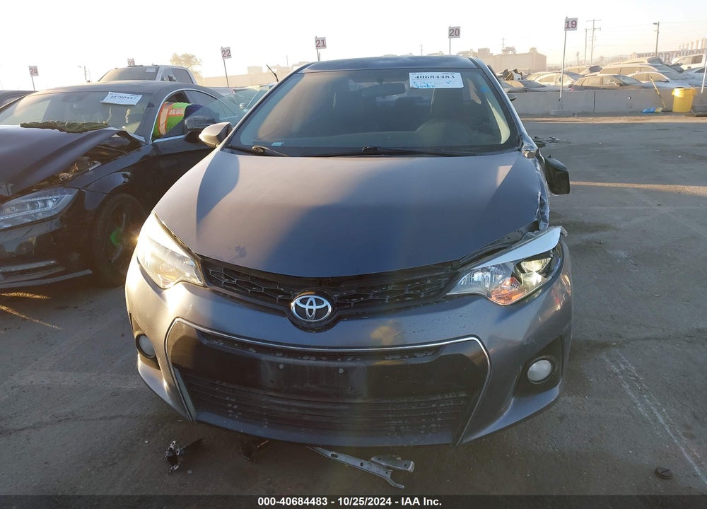 2015 TOYOTA COROLLA S PLUS VIN: 5YFBURHE3FP296728