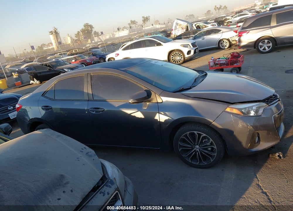 2015 TOYOTA COROLLA S PLUS VIN: 5YFBURHE3FP296728