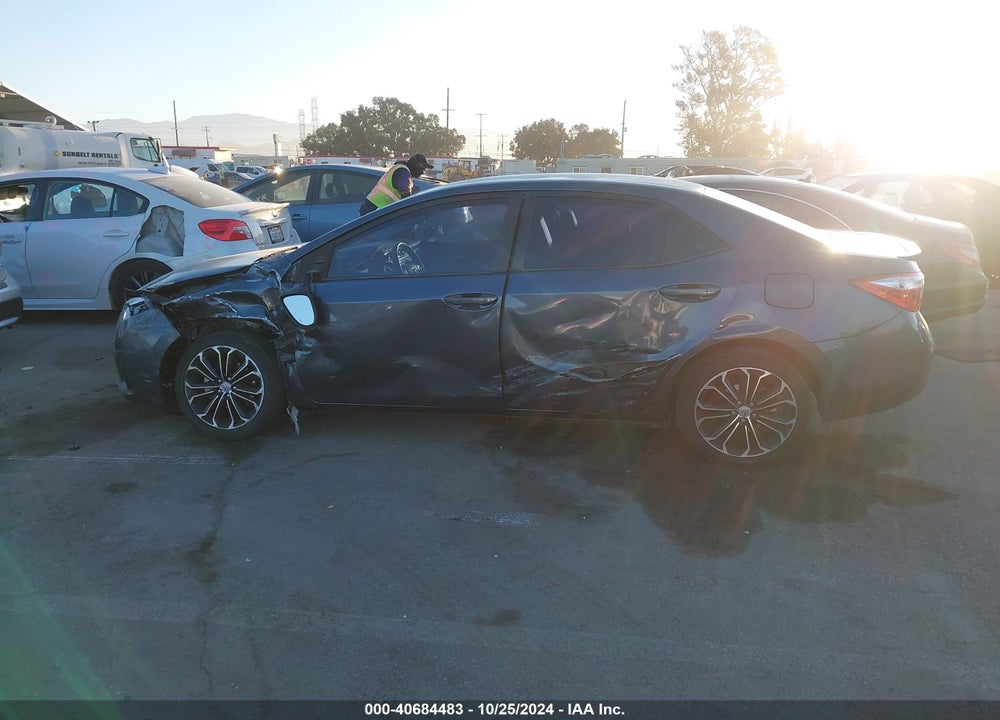 2015 TOYOTA COROLLA S PLUS VIN: 5YFBURHE3FP296728