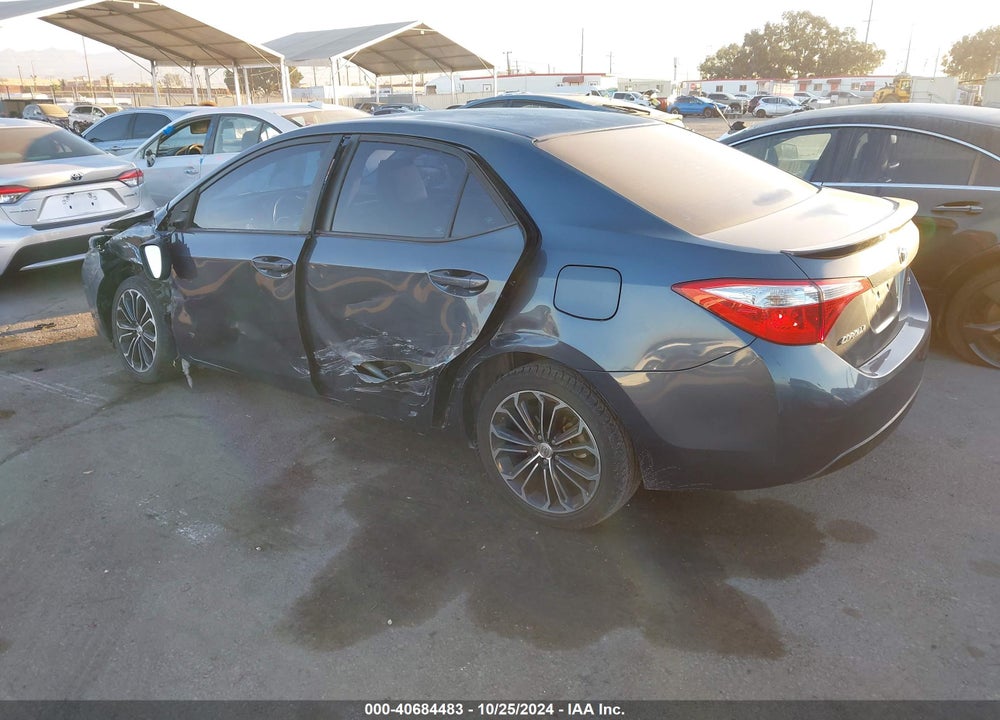 2015 TOYOTA COROLLA S PLUS VIN: 5YFBURHE3FP296728