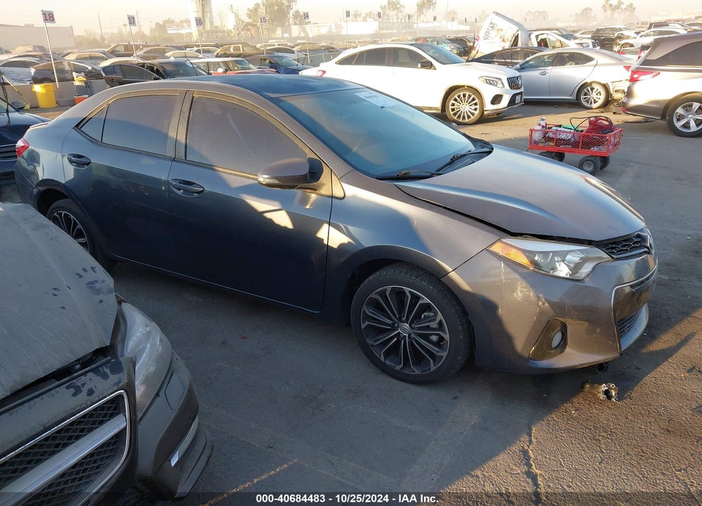 2015 TOYOTA COROLLA S PLUS VIN: 5YFBURHE3FP296728