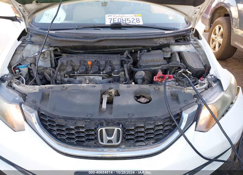 2014 HONDA CIVIC EX VIN: 19XFB2F81EE219657