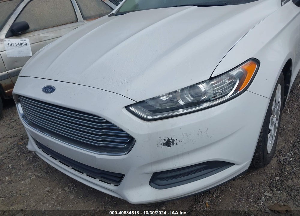 2013 FORD FUSION S VIN: 3FA6P0G71DR127957