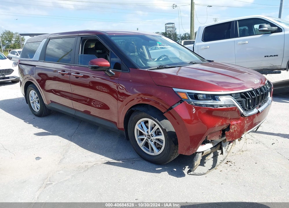 2022 KIA CARNIVAL MPV LX SEAT PACKAGE VIN: KNDNB4H32N6109134