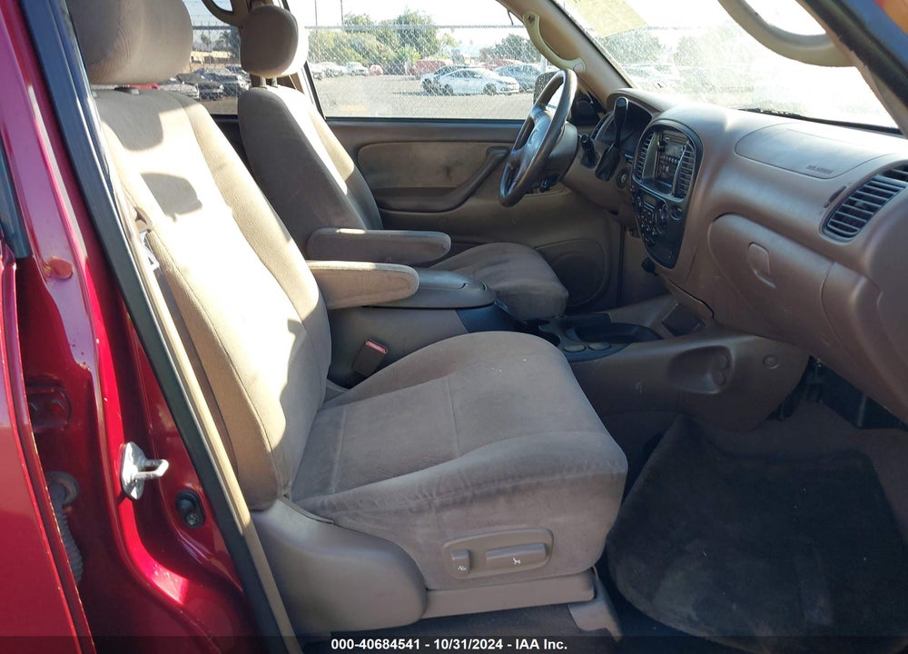 2001 TOYOTA SEQUOIA SR5 V8 VIN: 5TDZT34AX1S020144