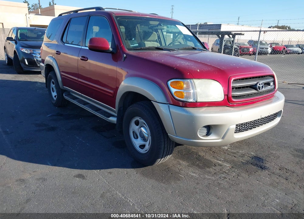 2001 TOYOTA SEQUOIA SR5 V8 VIN: 5TDZT34AX1S020144