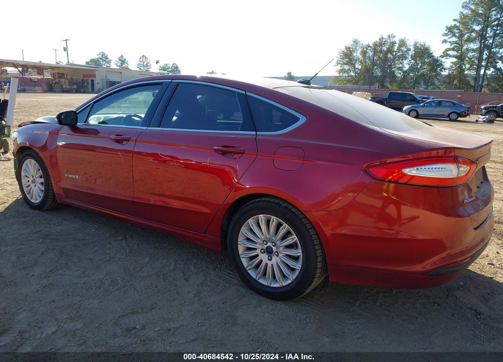 2015 FORD FUSION HYBRID SE VIN: 3FA6P0LU9FR159800