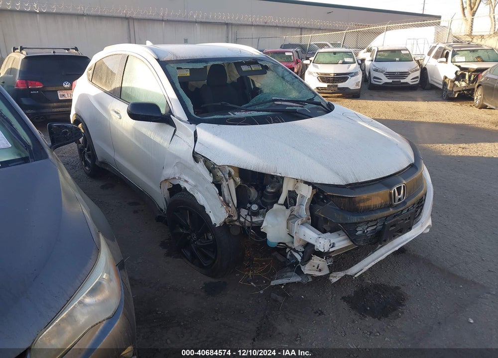2022 HONDA HR-V 2WD SPORT VIN: 3CZRU5H18NM724720