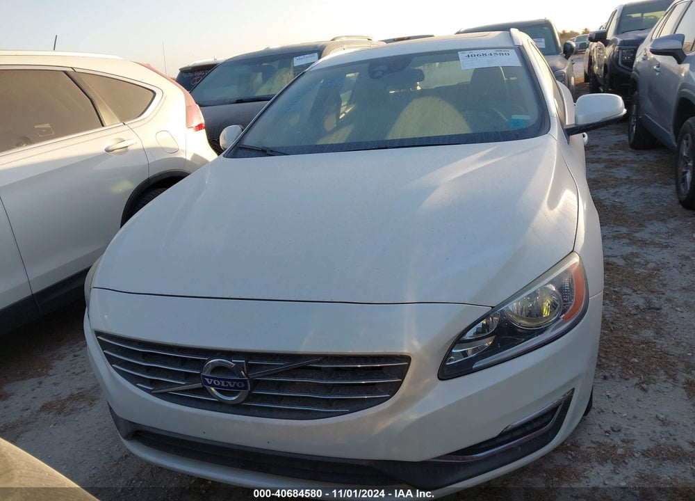 2015 VOLVO V60 T5 PLATINUM VIN: YV1612SD7F1204147