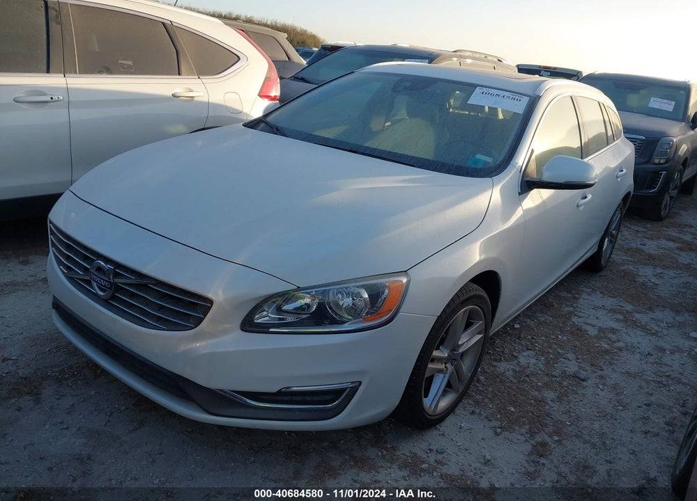2015 VOLVO V60 T5 PLATINUM VIN: YV1612SD7F1204147