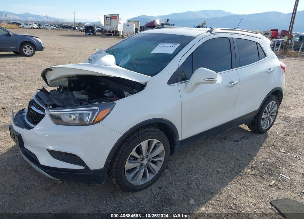 2019 BUICK ENCORE AWD PREFERRED VIN: KL4CJESB8KB738314