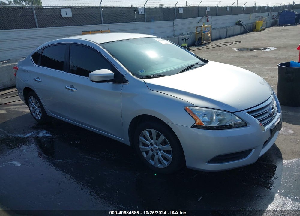2013 NISSAN SENTRA S VIN: 3N1AB7AP4DL772046