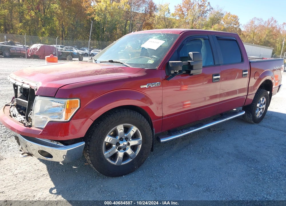 2013 FORD F-150 XLT VIN: 1FTFW1EF2DKD51787