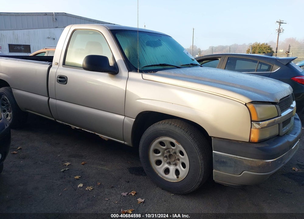 2005 CHEVROLET SILVERADO 1500 WORK TRUCK VIN: 1GCEC14X55Z271715