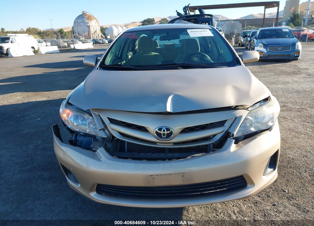 2012 TOYOTA COROLLA LE VIN: 2T1BU4EE1CC824673