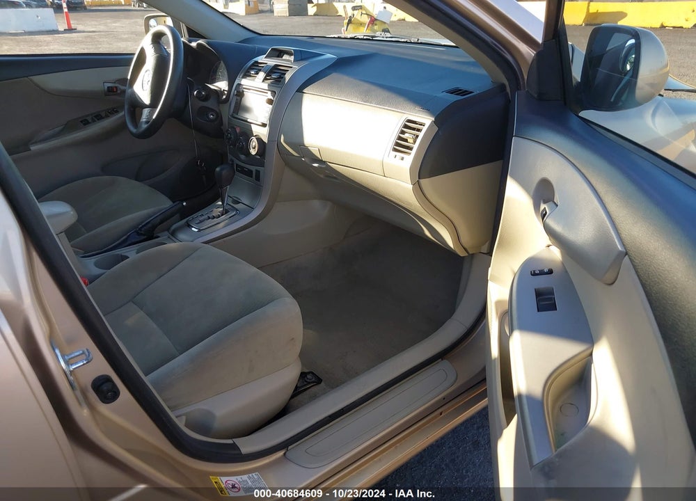2012 TOYOTA COROLLA LE VIN: 2T1BU4EE1CC824673