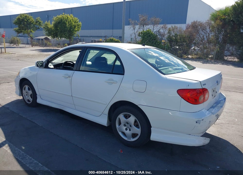 2005 TOYOTA COROLLA S VIN: 1NXBR32E45Z441585