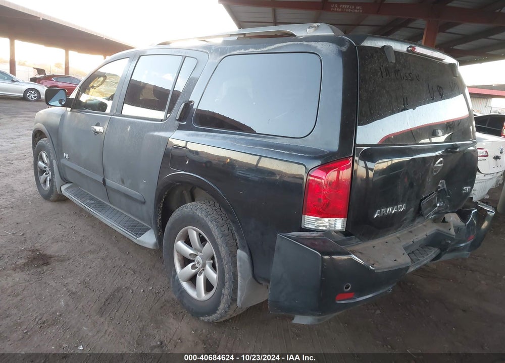 2008 NISSAN ARMADA SE VIN: 5N1AA08D88N618055