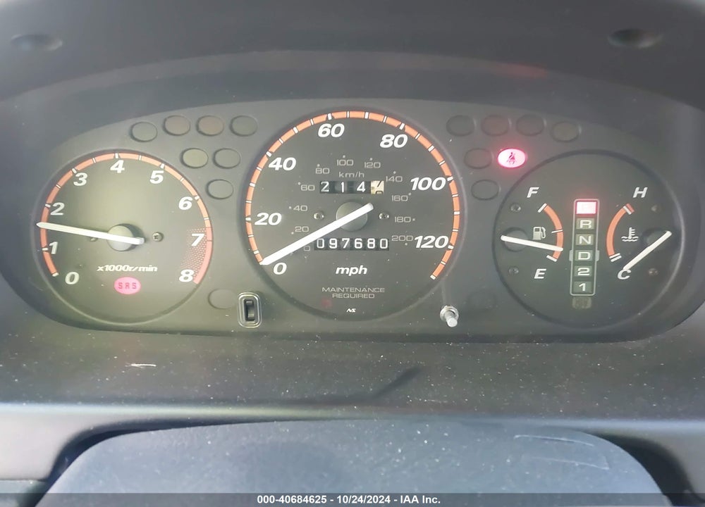 2000 HONDA CR-V LX VIN: JHLRD2843YC012560