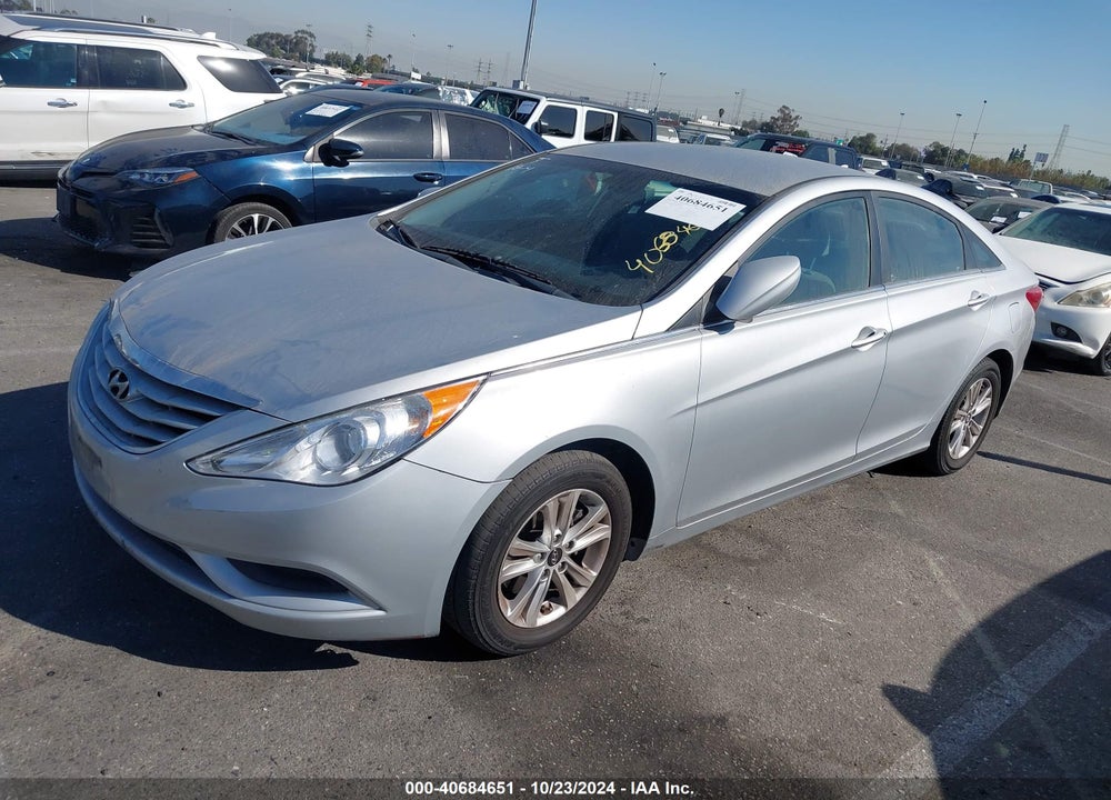 2013 HYUNDAI SONATA GLS VIN: 5NPEB4AC3DH722782