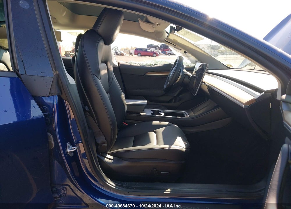2022 TESLA MODEL 3 LONG RANGE DUAL MOTOR ALL-WHEEL DRIVE VIN: 5YJ3E1EB7NF273413