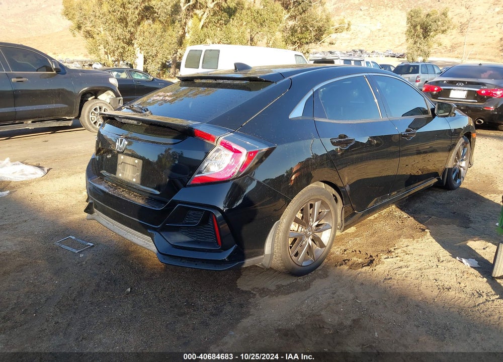 2020 HONDA CIVIC EX VIN: SHHFK7H63LU407417