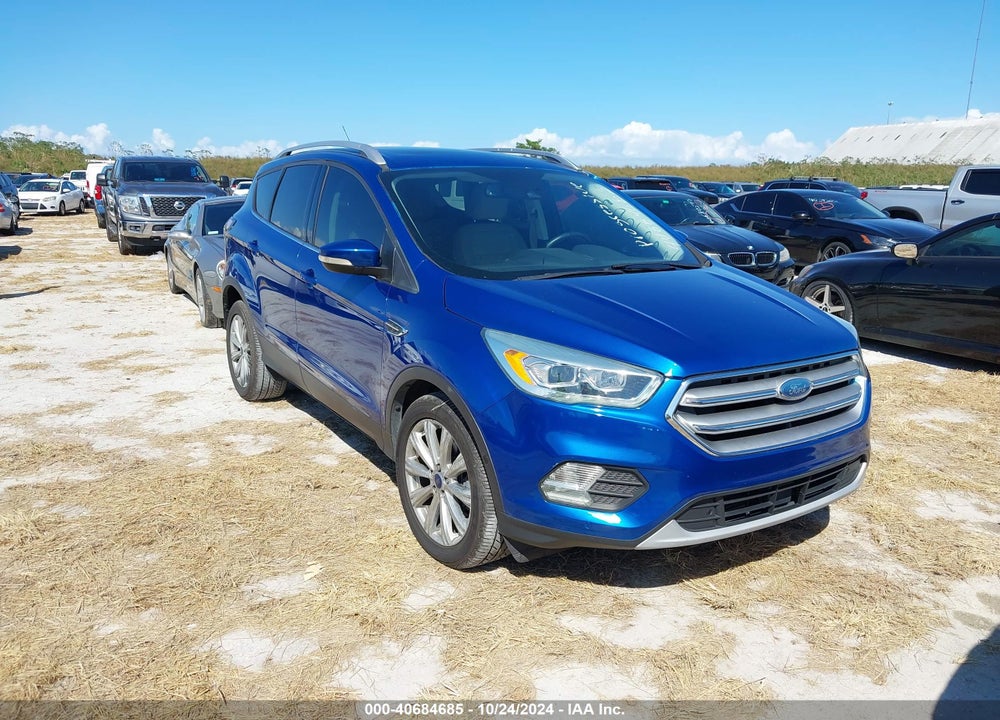2017 FORD ESCAPE TITANIUM VIN: 1FMCU0J92HUA02802