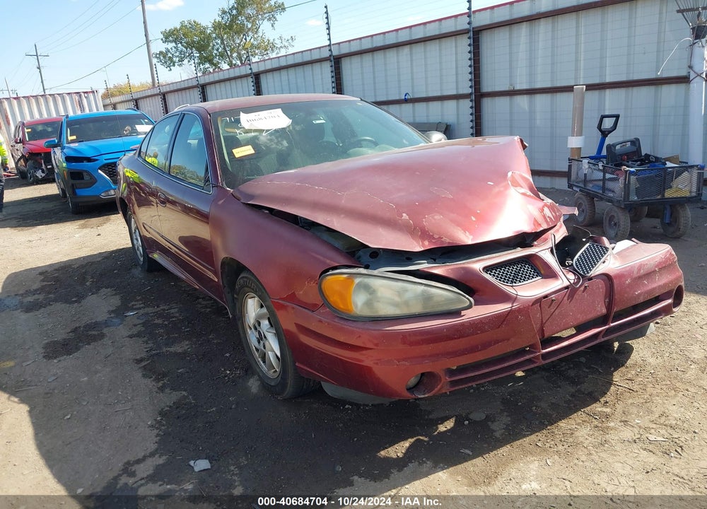 2003 PONTIAC GRAND AM SE1 VIN: 1G2NF52FX3C277121