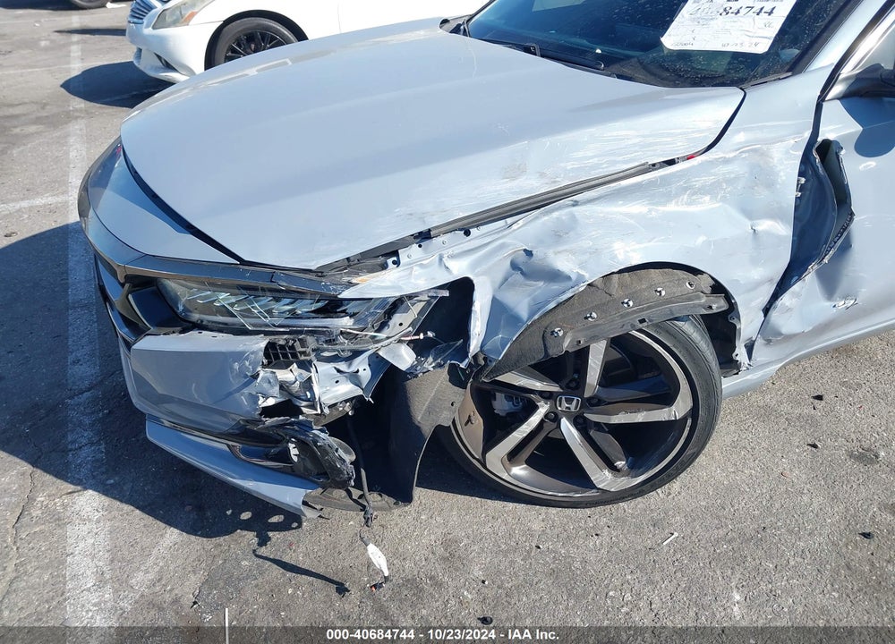 2021 HONDA ACCORD SPORT VIN: 1HGCV1F37MA081473