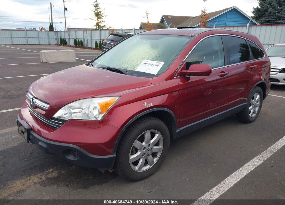 2009 HONDA CR-V EX-L VIN: JHLRE48729C008276