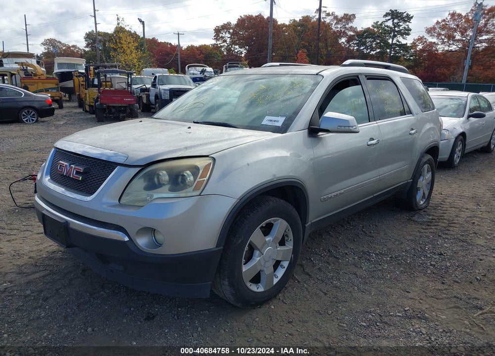 2008 GMC ACADIA SLT-1 VIN: 1GKEV23778J263382