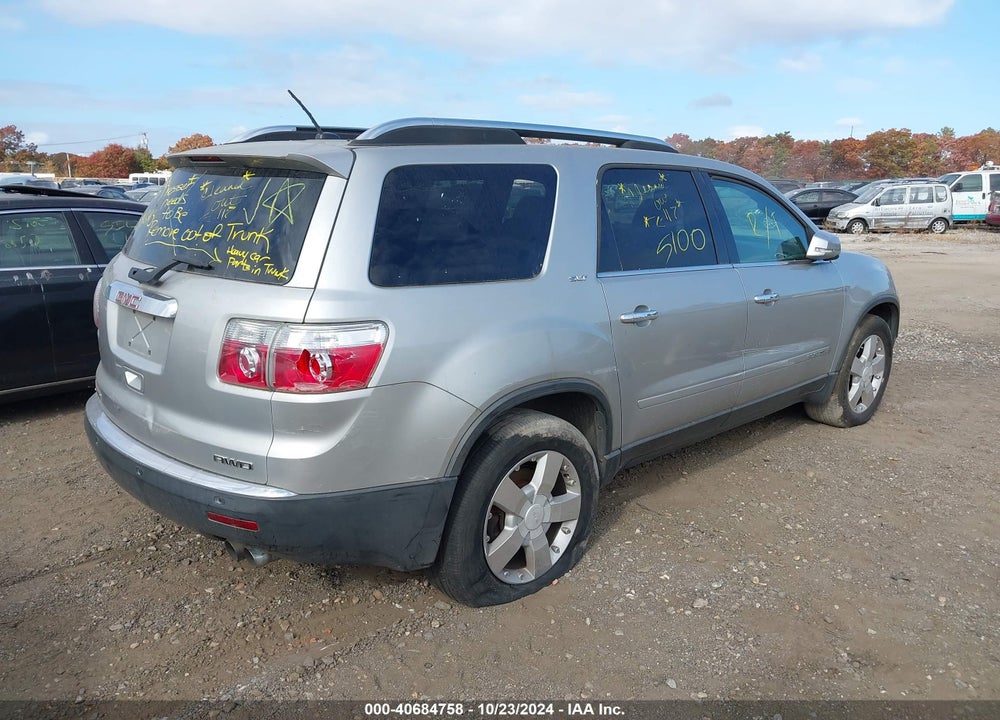 2008 GMC ACADIA SLT-1 VIN: 1GKEV23778J263382