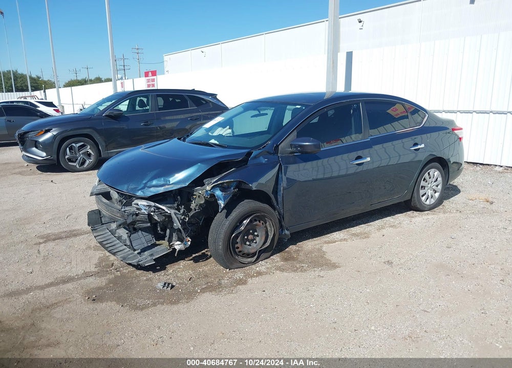 2013 NISSAN SENTRA SV VIN: 1N4AB7AP6DN907028